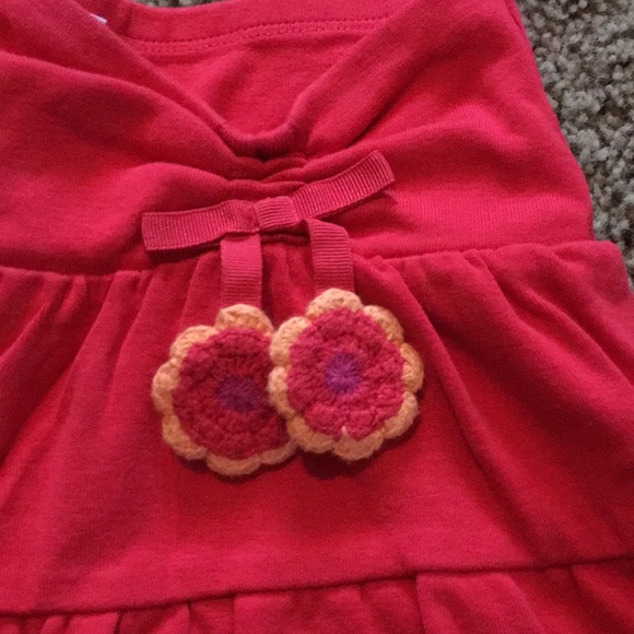 Vintage Gymboree Fiesta Del Sol red layered swing skort Sz 6 - Picture 5 of 6